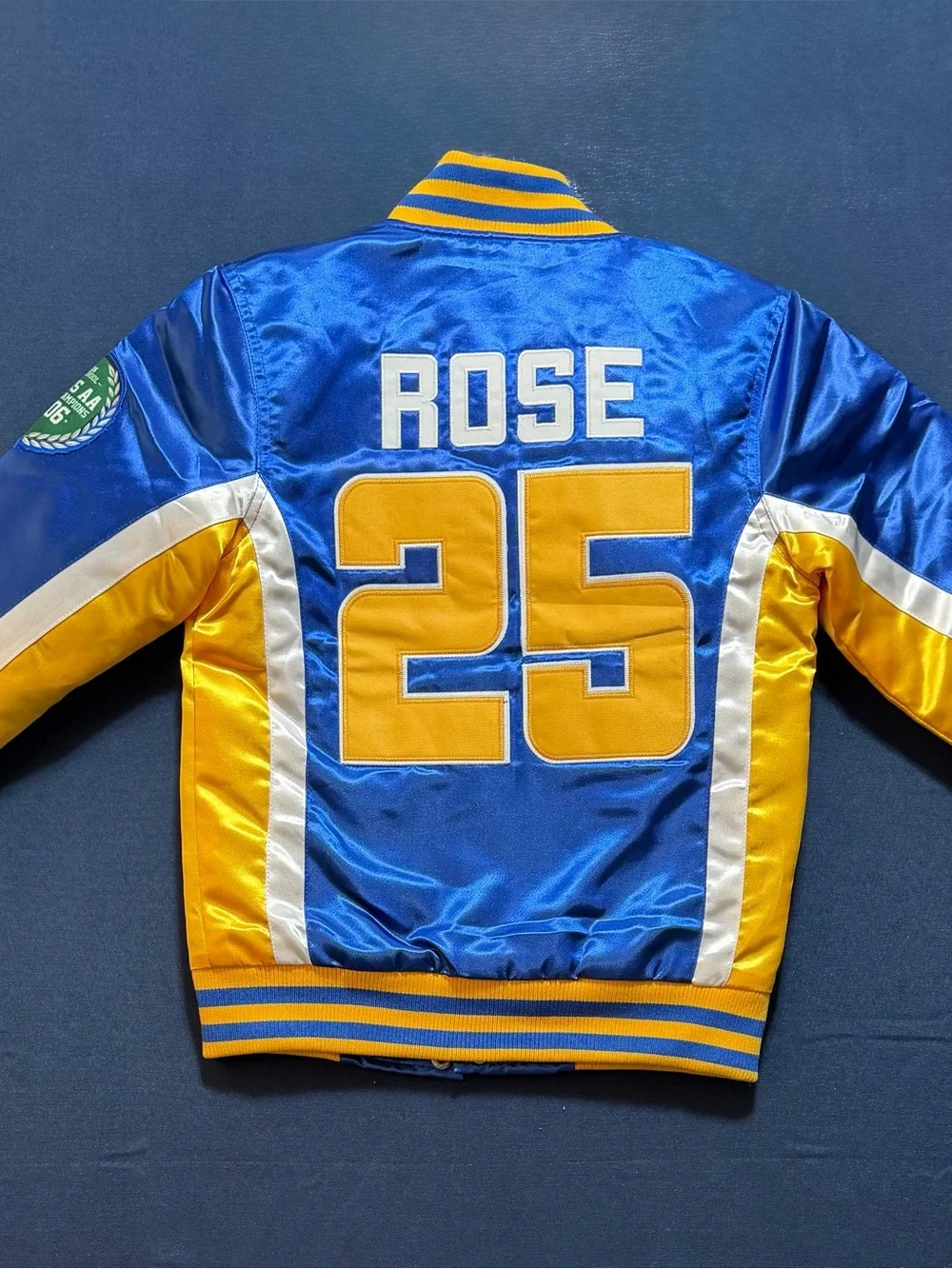NWT Headgear Classics Satin Derrick Rose Simeon High School Jacket XS & Small